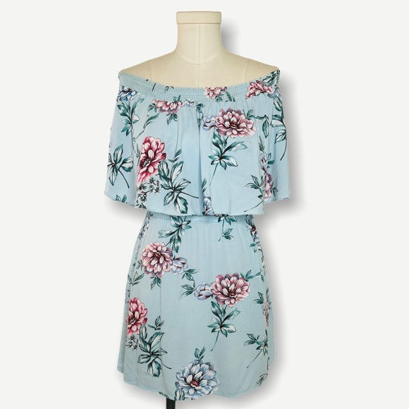 Show Me Your Mumu Casita Off Shoulder Mini Dress Size XS - Picture 4 of 13